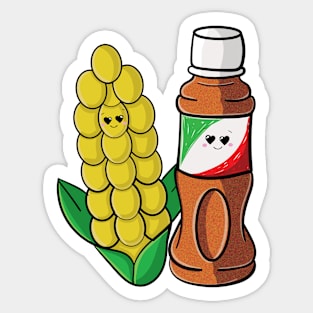 Corn and Tajin Sticker